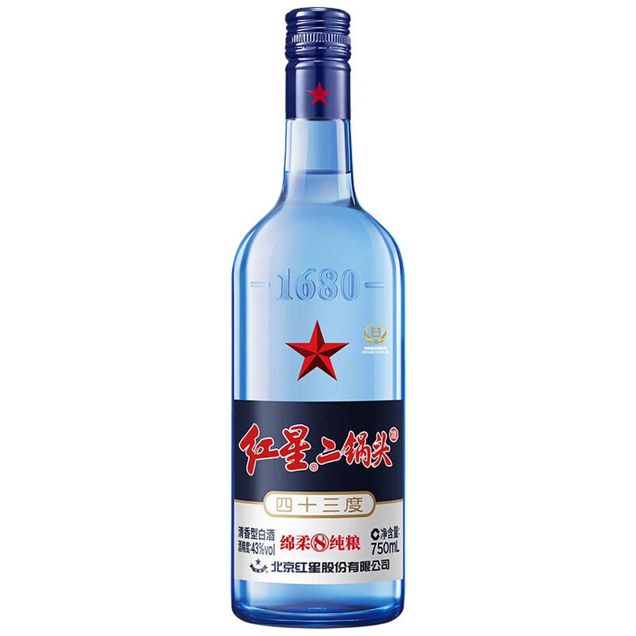 红星二锅头,作为中国传统白酒的经典代表,以其独特的清香和纯粮的