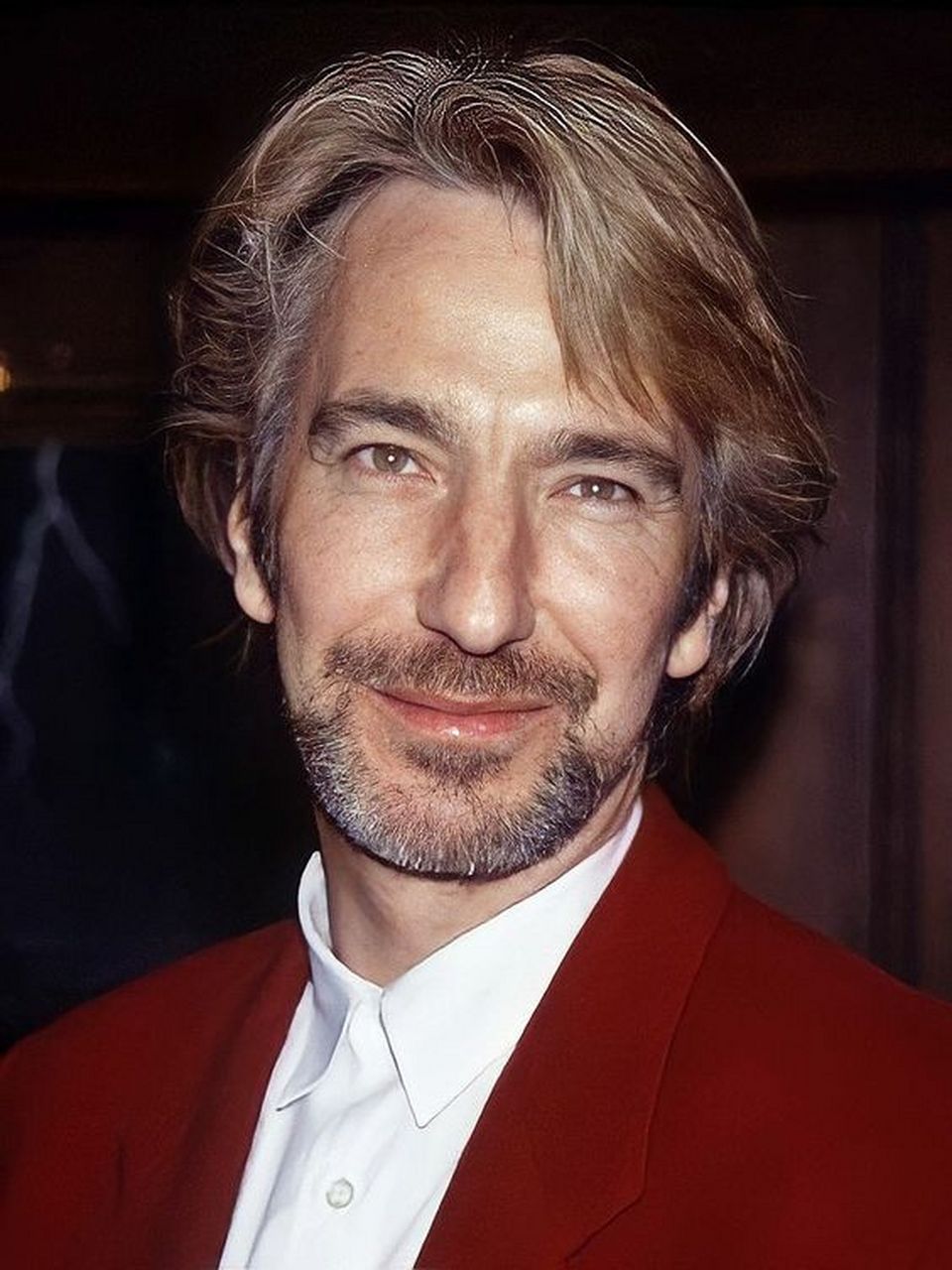 明星老照片# #艾伦里克曼# 参加电影《quigley down under/捍卫游侠