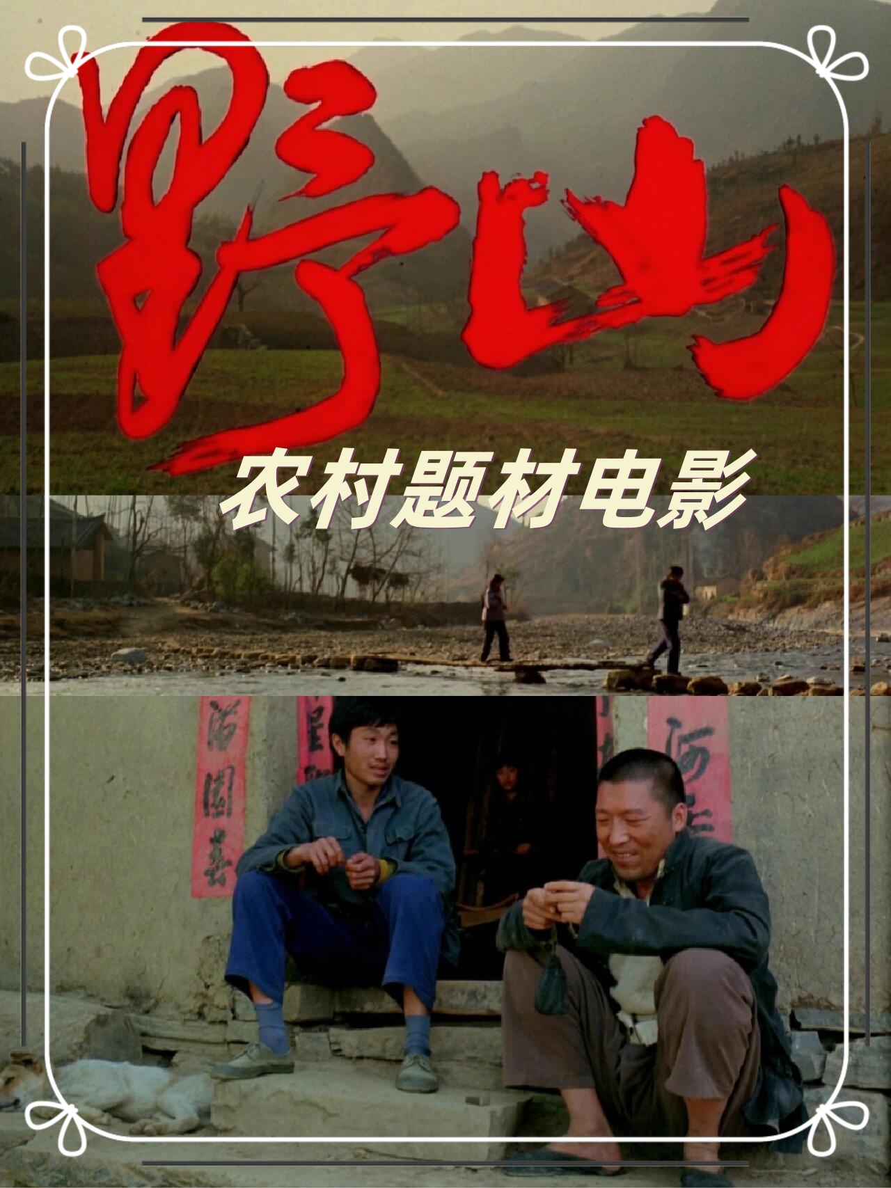 今天来聊聊电影《野山》 这部片子可有意思了!