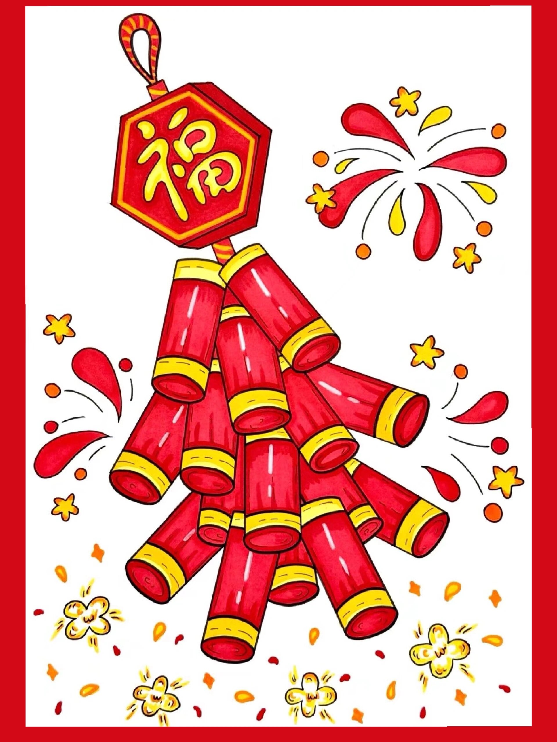 鞭炮烟花图片大全 烟花绽放,如.@艾艾小记的动态