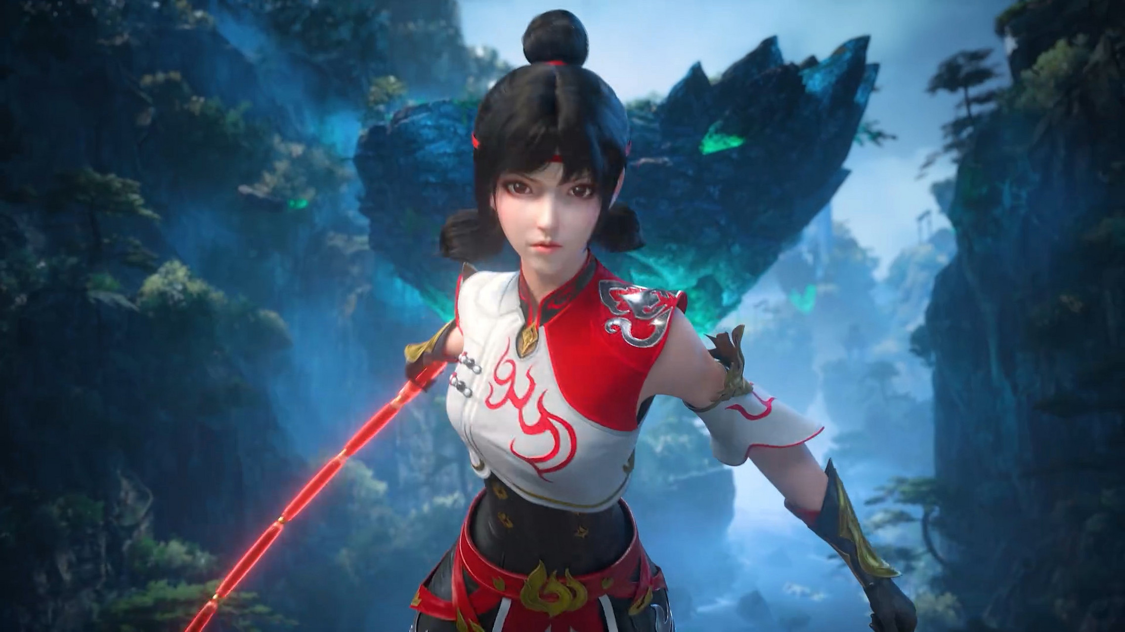 恼羞成怒的苏灵儿,一鞭子把天灵莲给抽出来了! || 大主宰年番 41