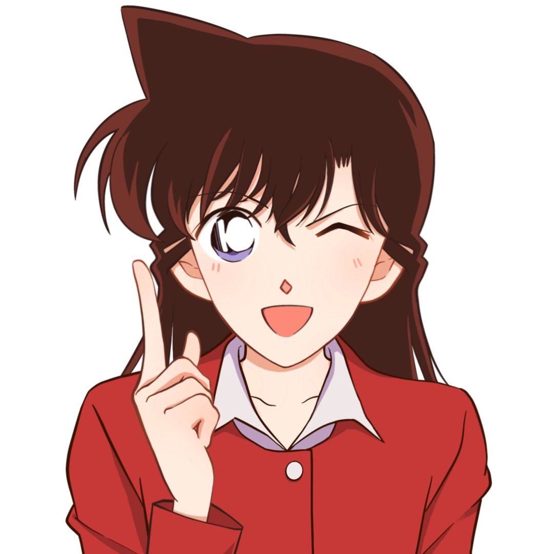 每次看到柯南与小兰同框,我的心都化了!