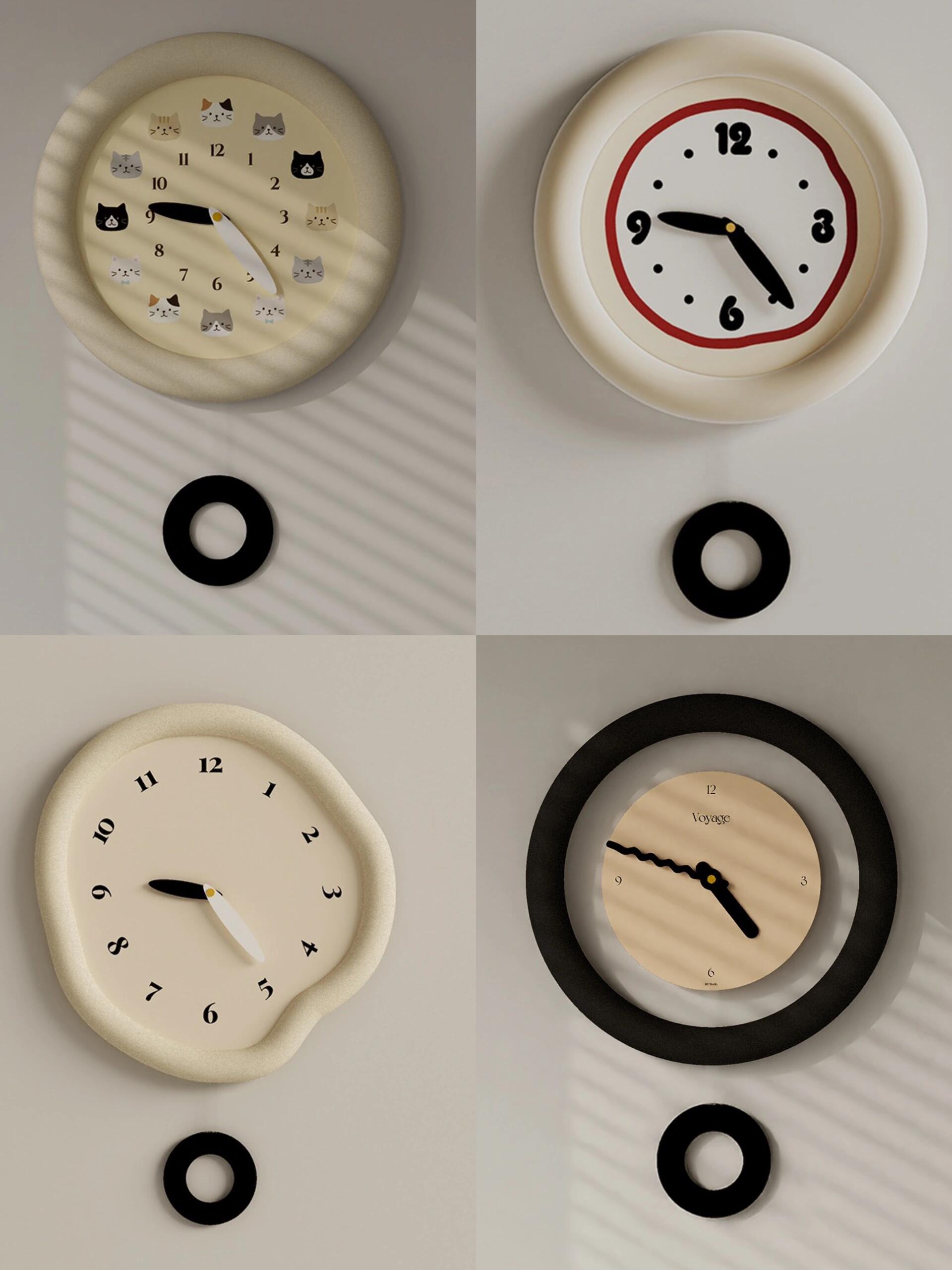 看,这张钟表的图片,仿佛时间在它的指针间跳跃