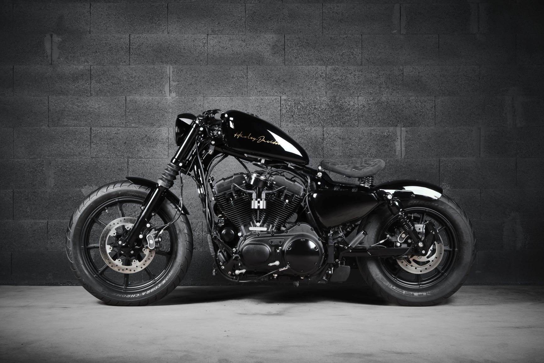 iron 1200 哈雷硬汉改装欣赏