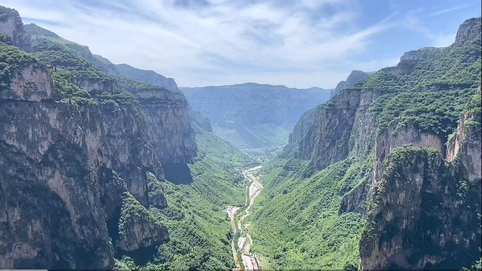 探索山西长治市太行山大峡谷八泉峡旅游景区