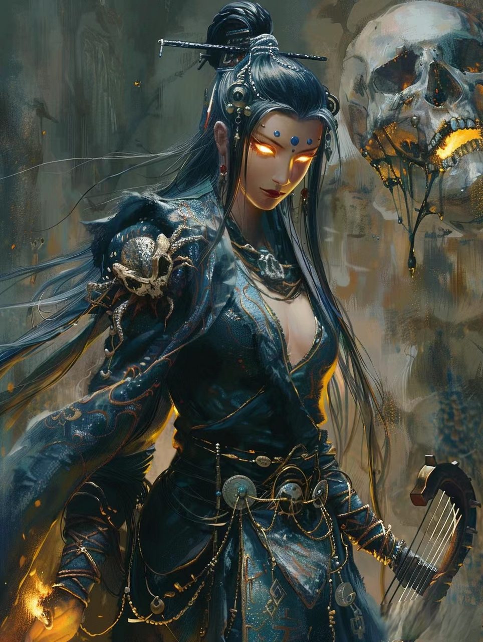 蝎子精是中国古典小说《西游记》中的女配角,她长得貌美如花,修行多年