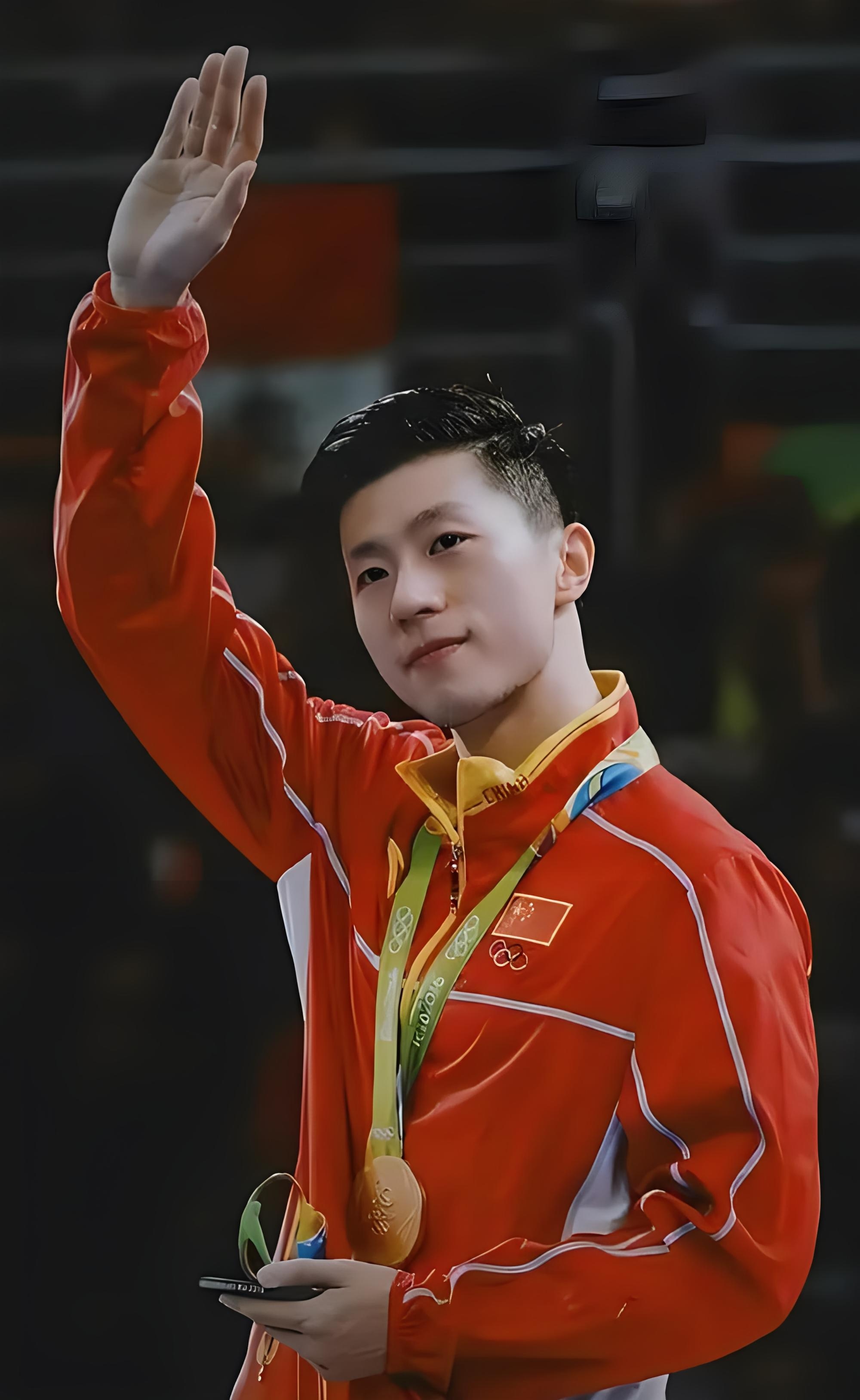 不仅技术过硬,马龙的心态也超稳