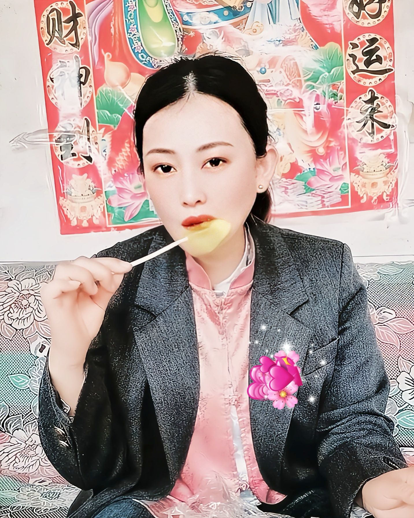 垃圾桶里捡回来的[嘻嘻] 原来妈妈工作是捡破烂的