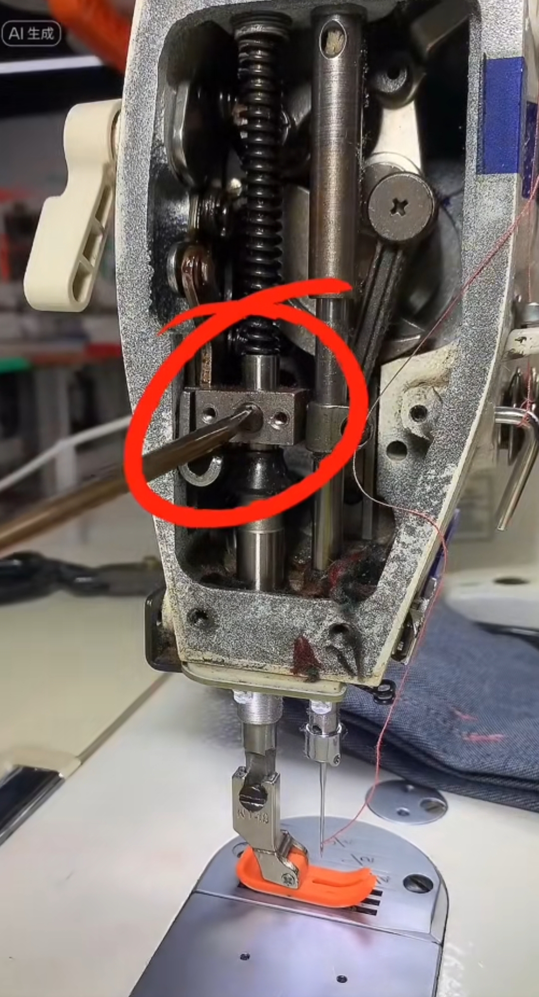 缝纫机压脚抬不高,学会这招,轻松解决