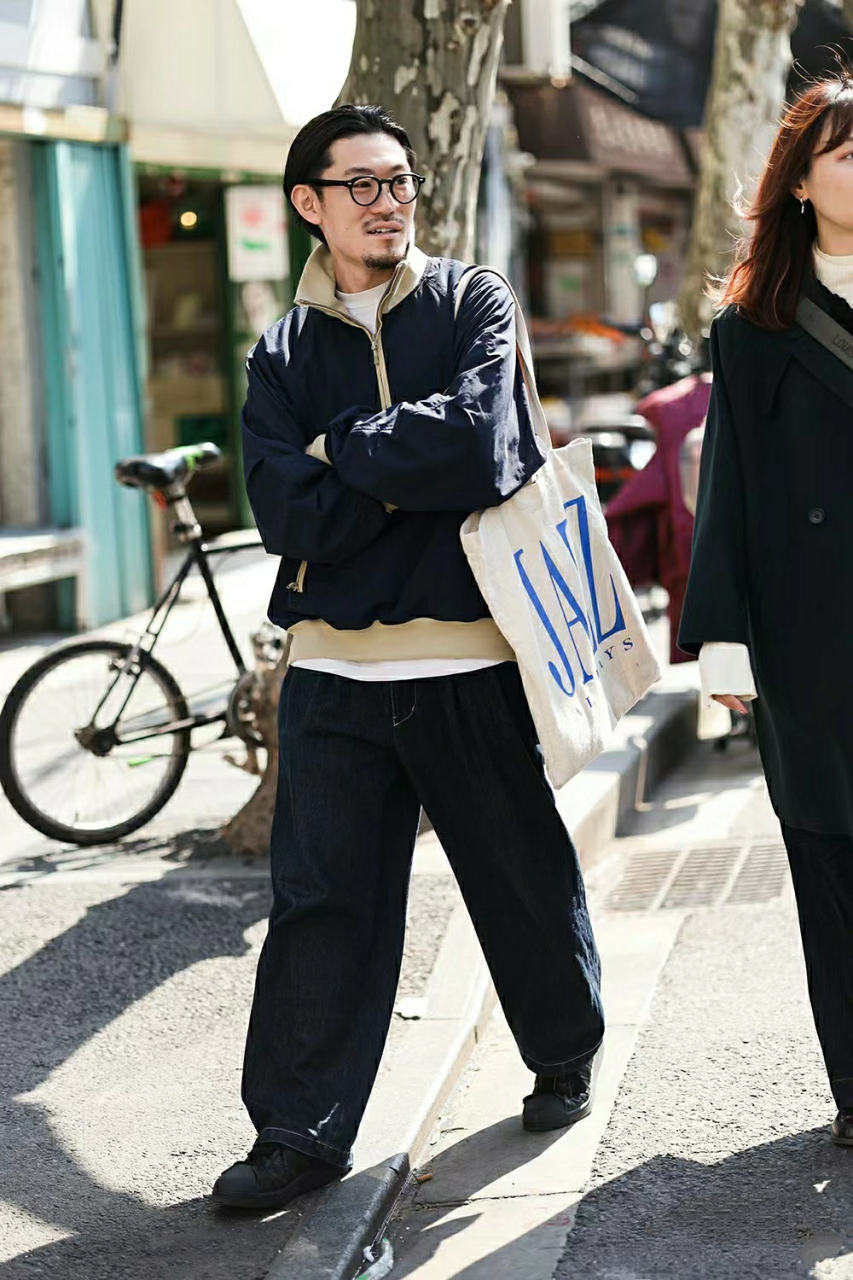 上海街拍——帆布包