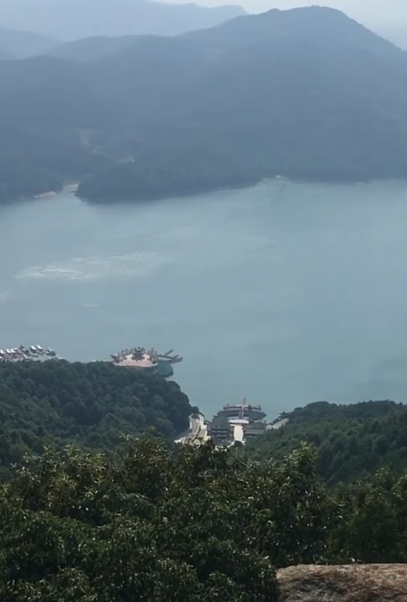 安庆太湖县花亭湖风景区无限美景