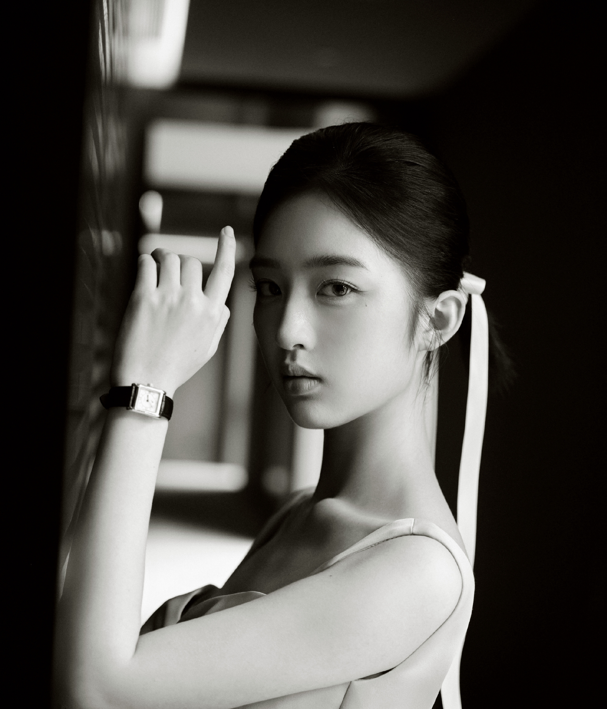 邓恩熙时尚大片,摩登时尚,优雅且甜美