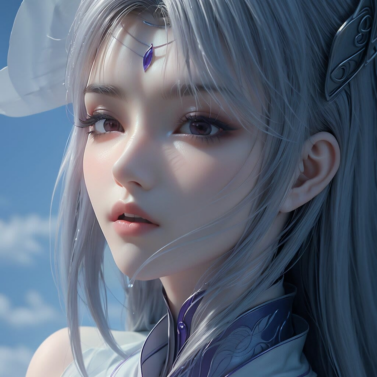 小医仙头像[大笑] #热点引擎计划# #见证国漫崛起