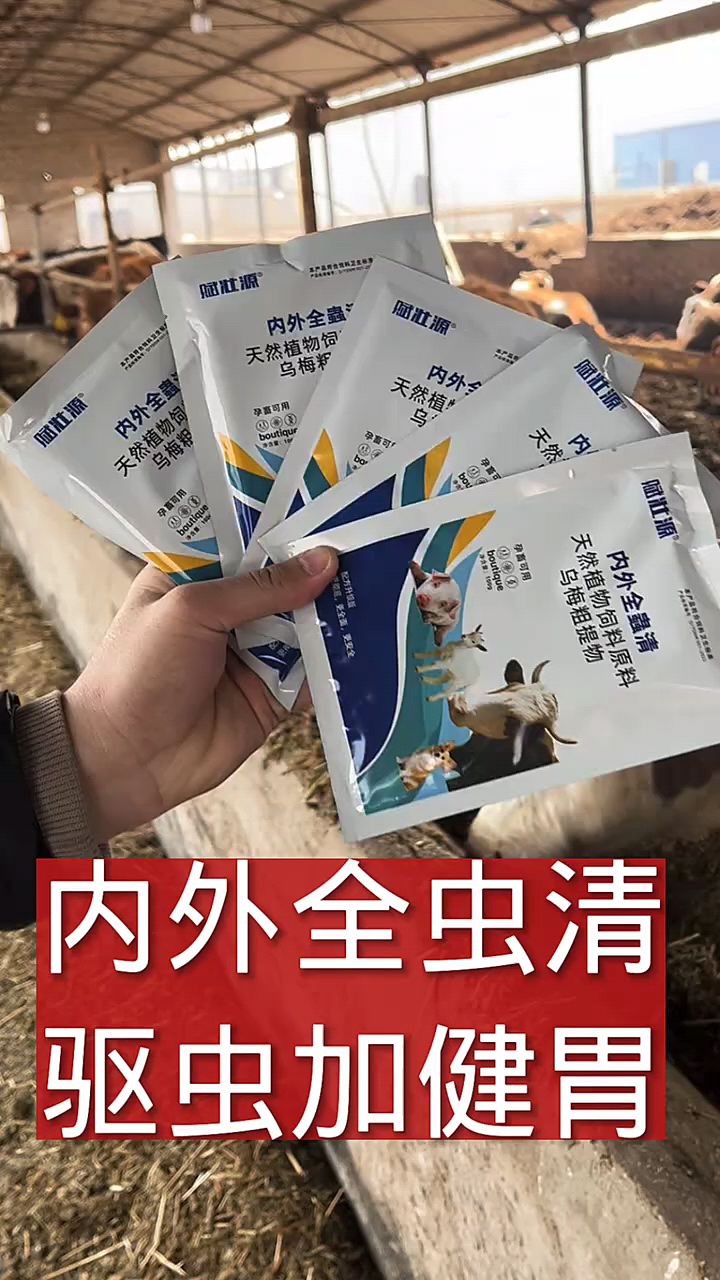 内外全虫清,驱虫加健胃