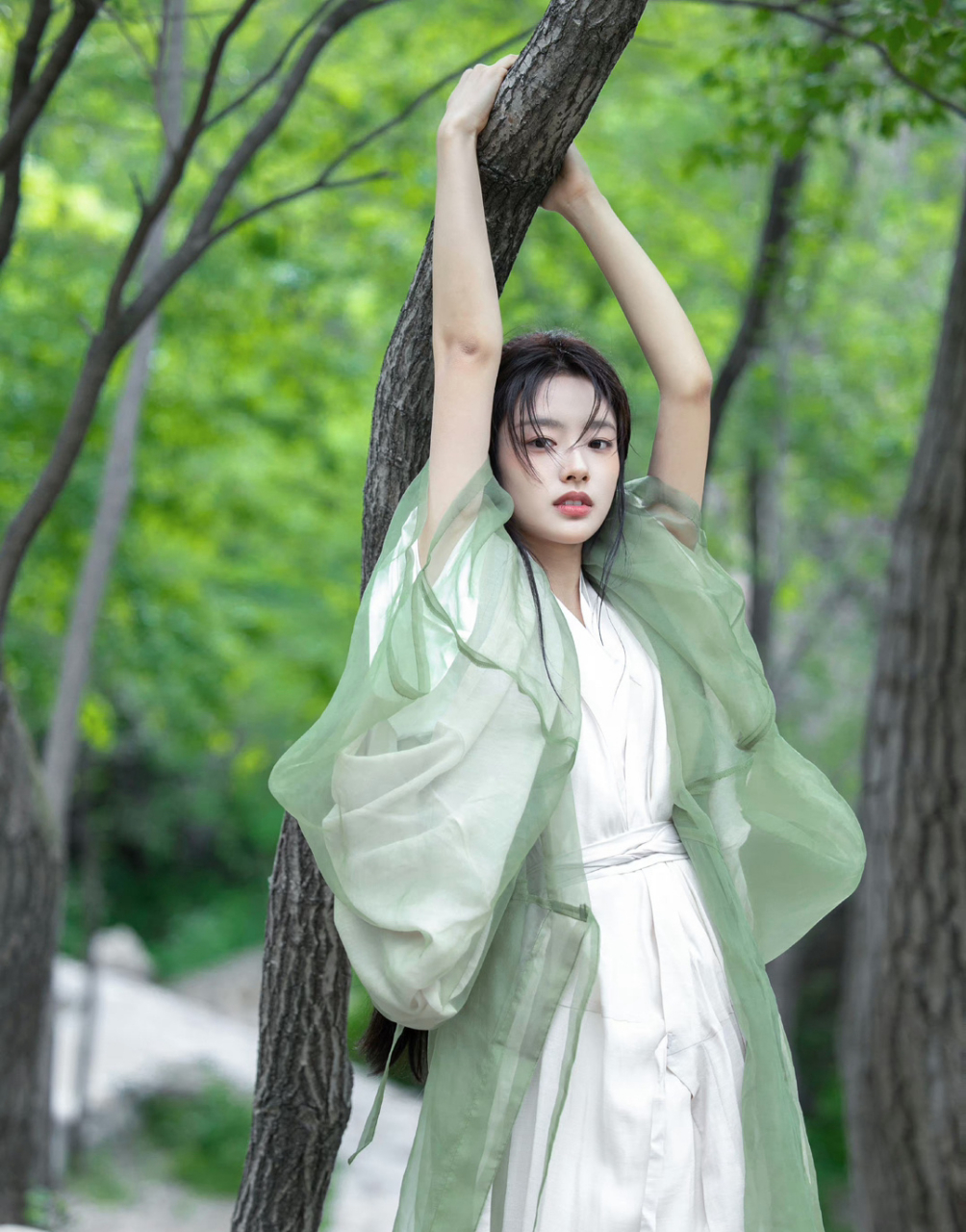 徐若晗古风写真,好有仙气的小姐姐
