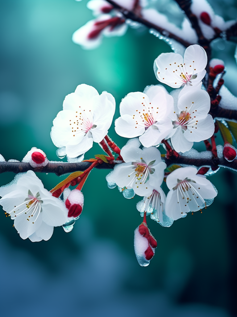 春天里的杏花啊,简直就像是大自然的调色盘,洒下了一片片粉白相间的