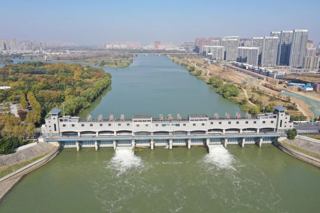 颍河阜阳闸重建工程,即将动工!最新拍下