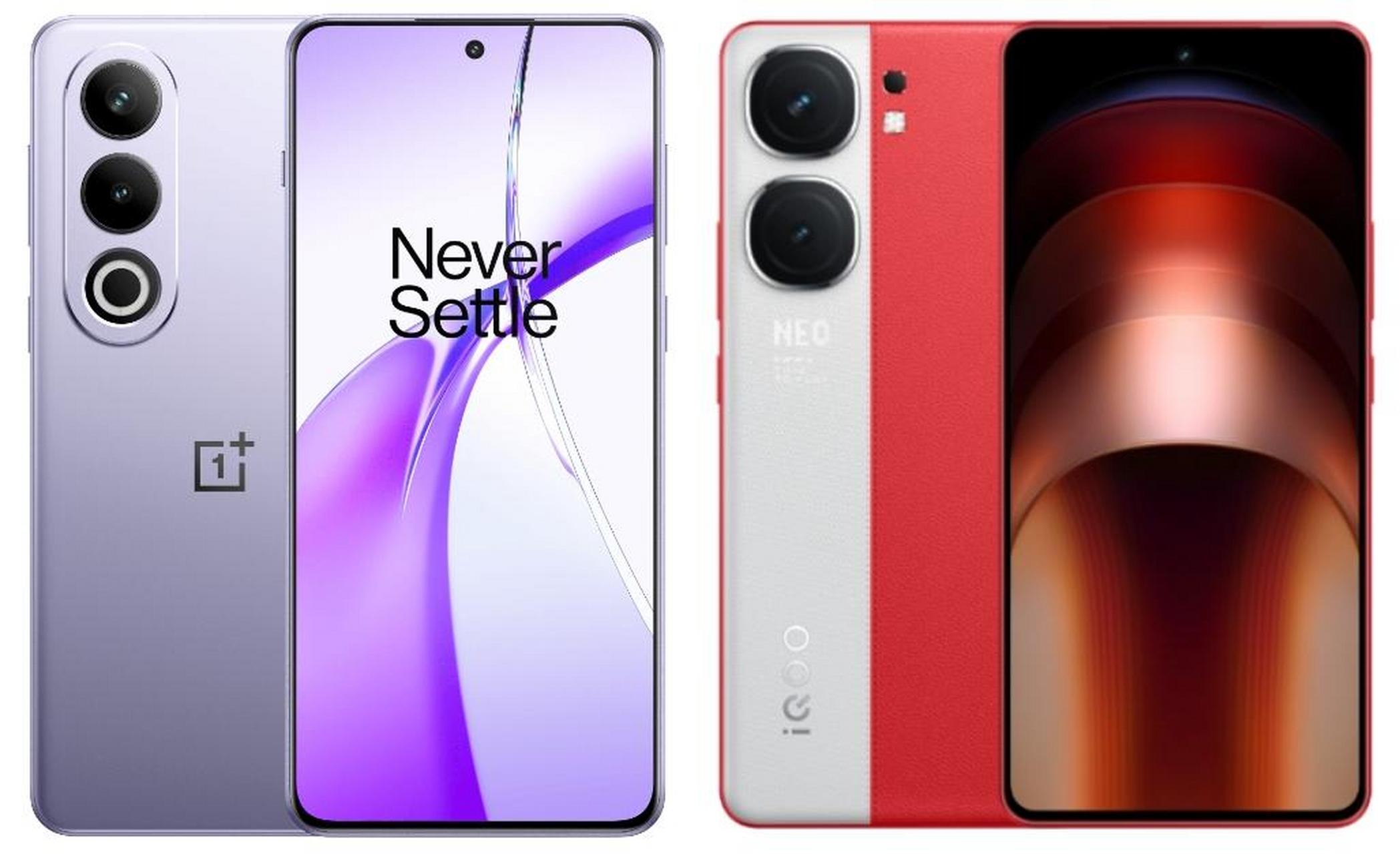 一加ace3v和iqooneo9在性能,屏幕,影像和续航等方面各有优势.