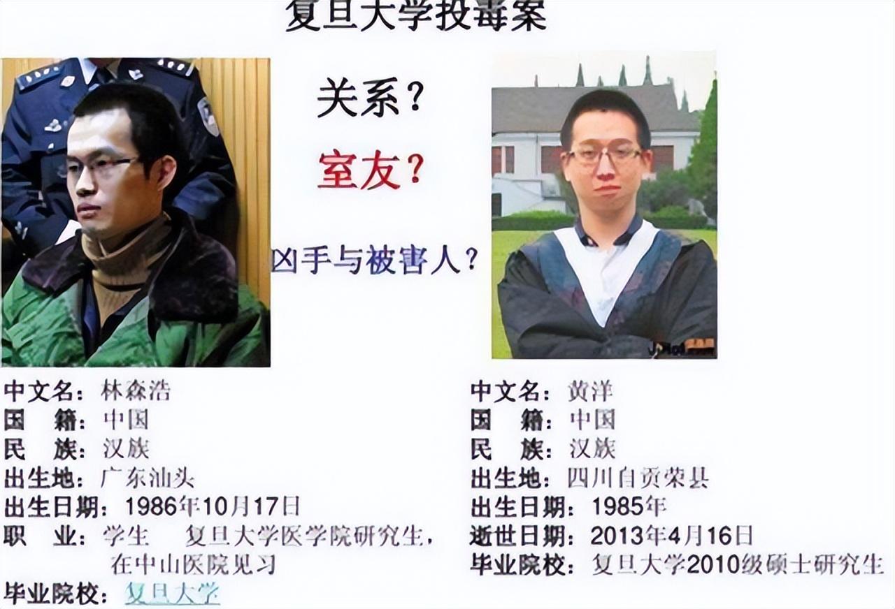 回顾复旦林森浩毒死舍友被判死刑177名师生却为他求情