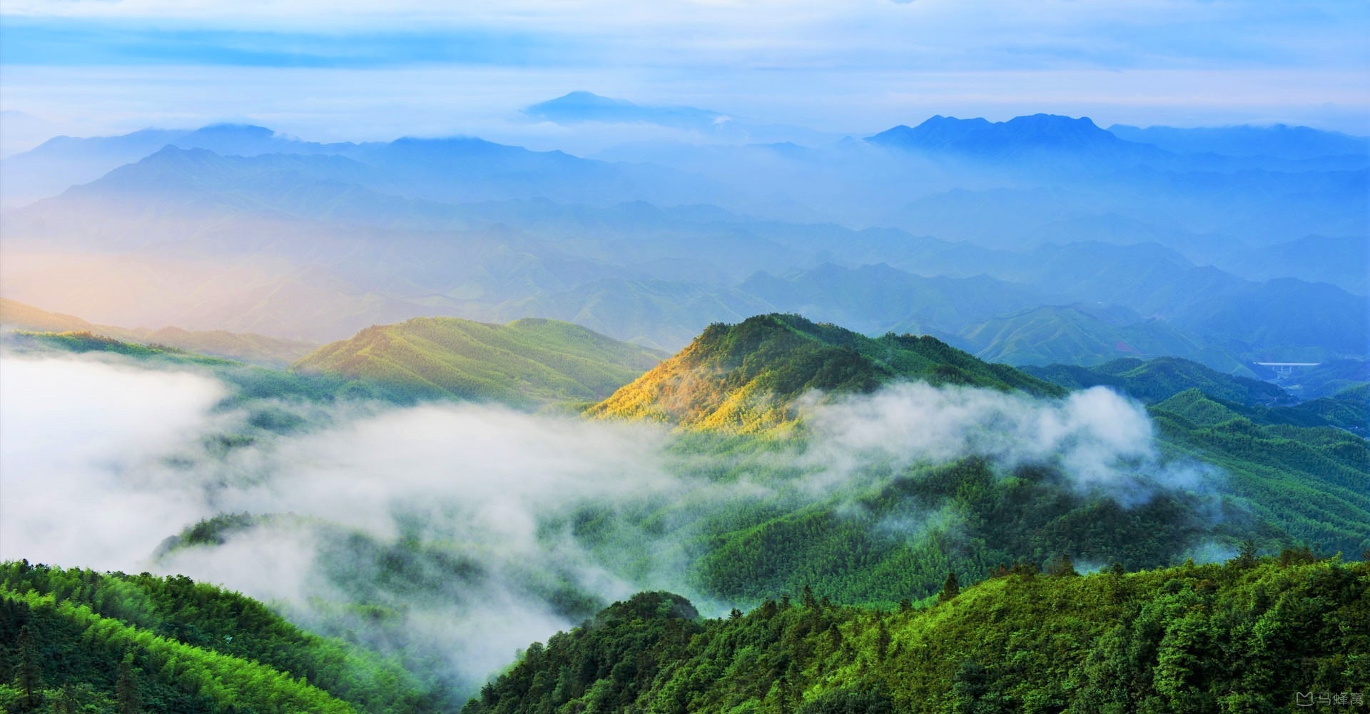 大围山七星岭景区图片