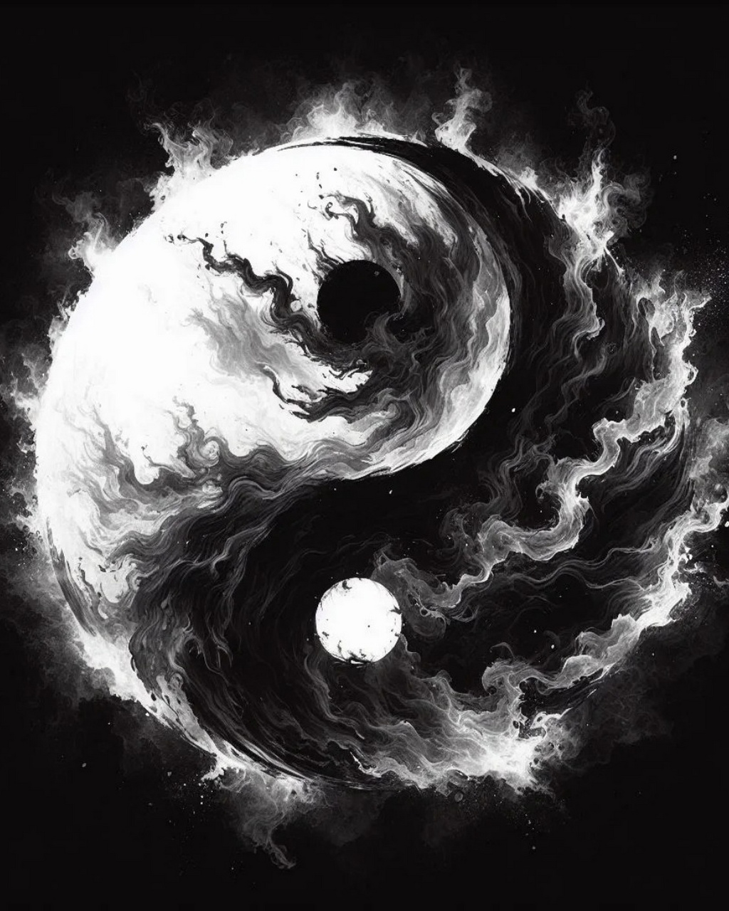 太极图  太极图,又称"太极阴阳图",是中国传统文化中的重要符号之一
