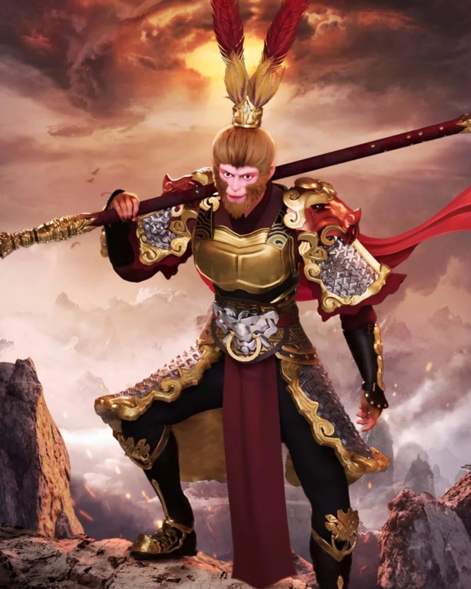 孙悟空,这位来自东方的传奇英雄,可谓是个性十足,魅力