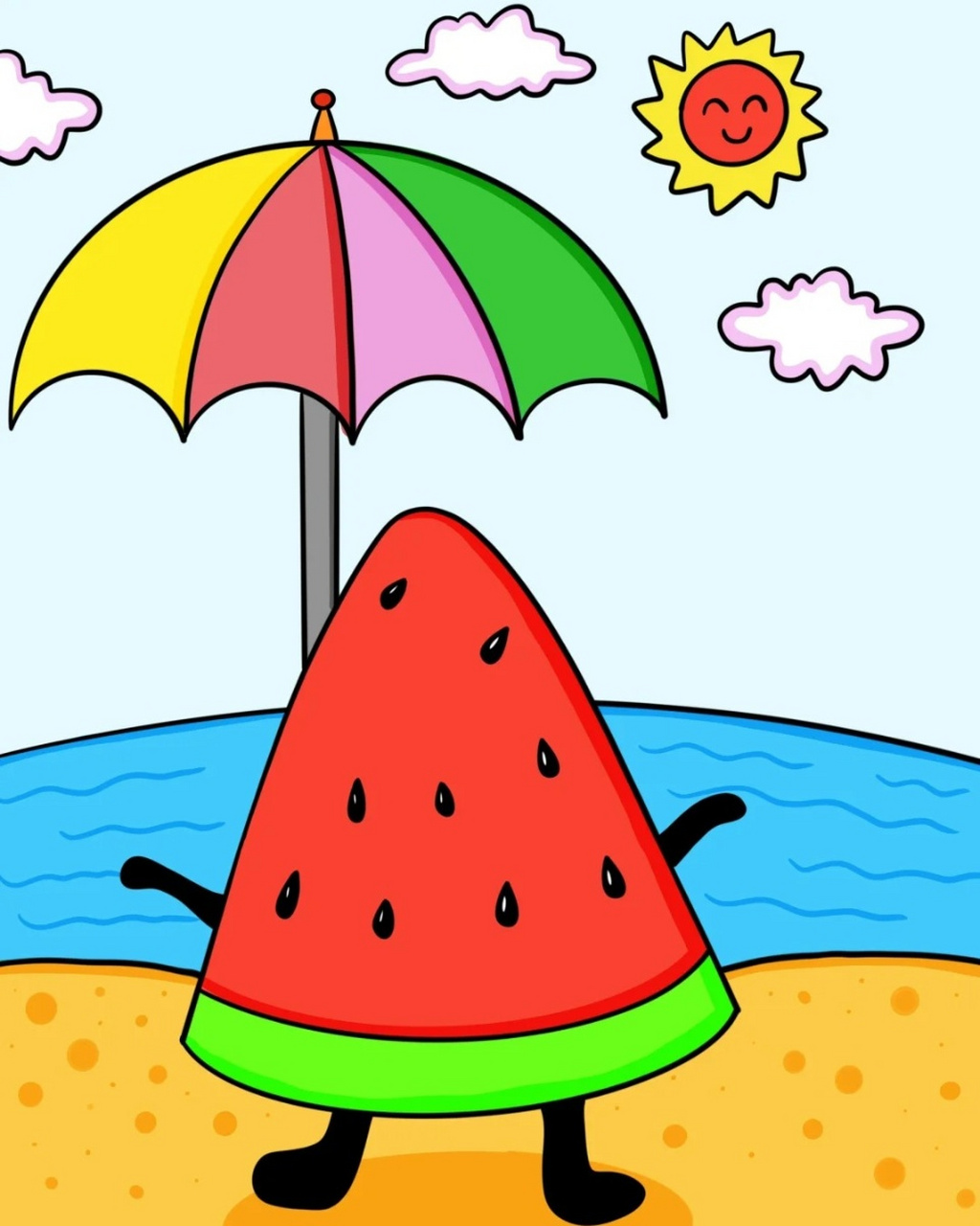 画画图片 儿童  孩子们的画作,虽然简单却充满了童真与趣味.