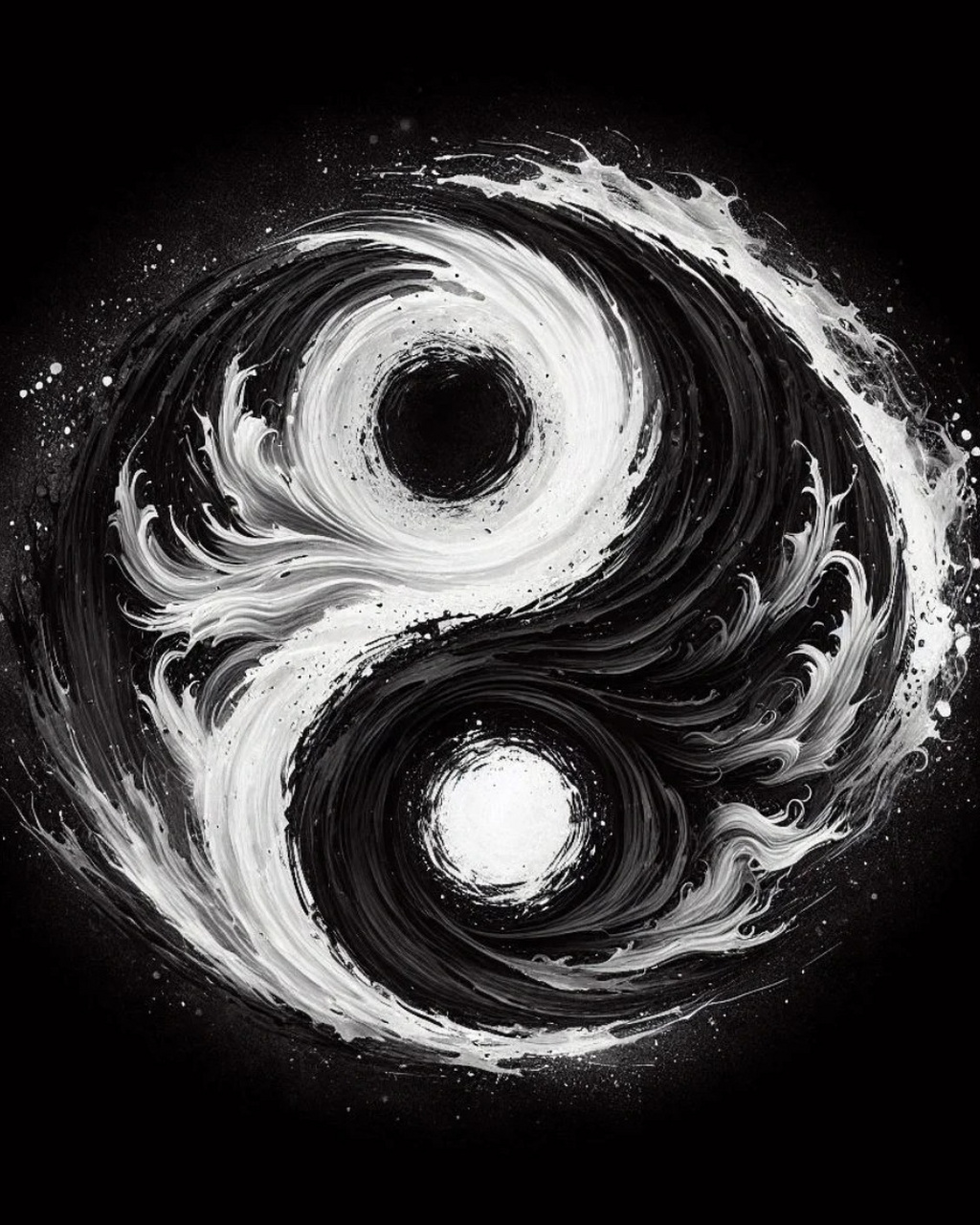 太极图  太极图,又称"太极阴阳图",是中国传统文化中的重要符号之一