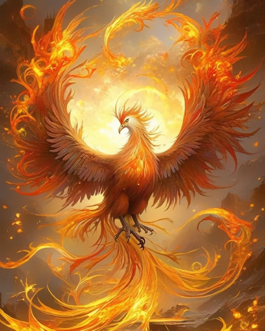 凤凰图片  凤凰,那可不是一般的鸟!
