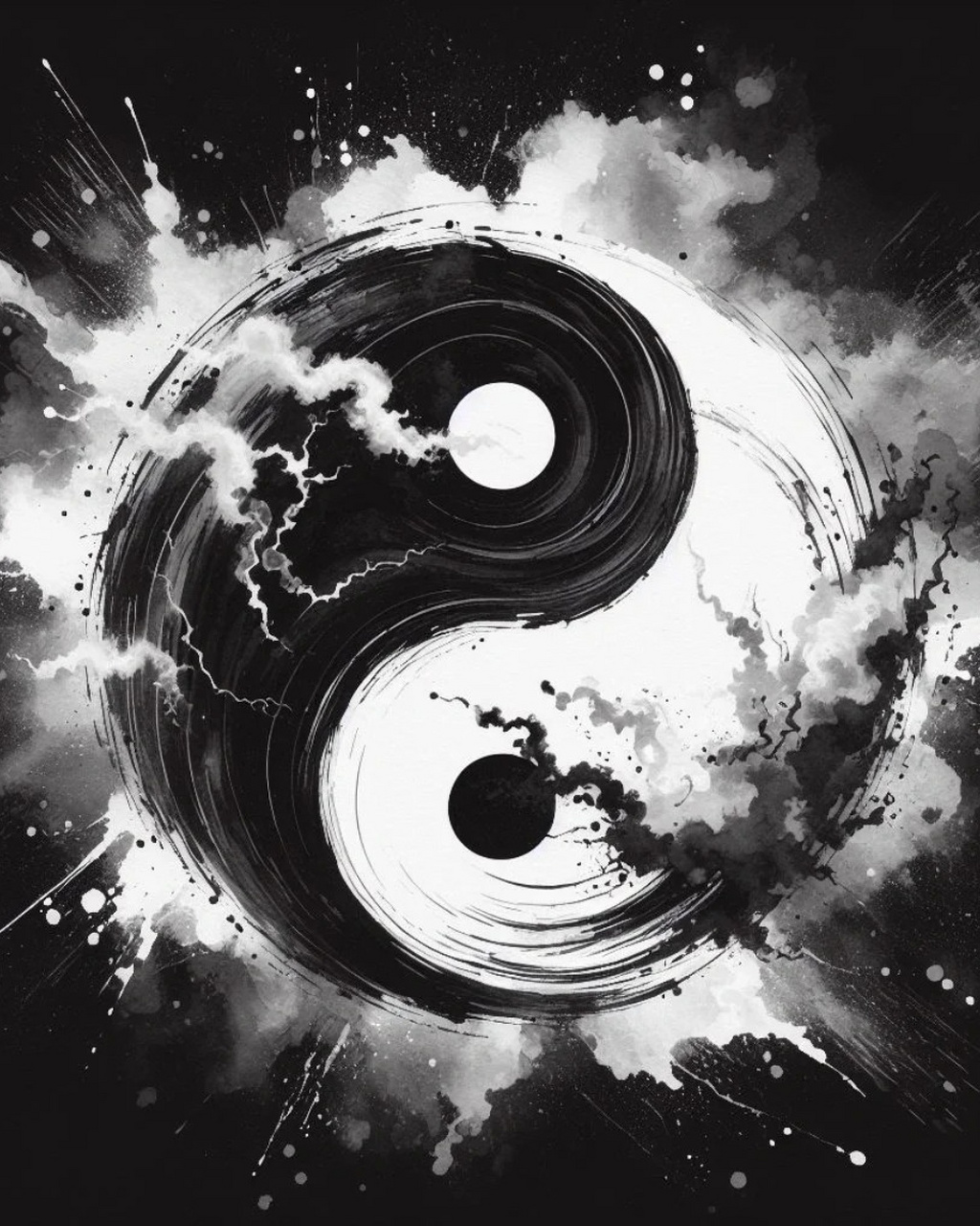 太极图  太极图,又称"太极阴阳图",是中国传统文化中的重要符号之一