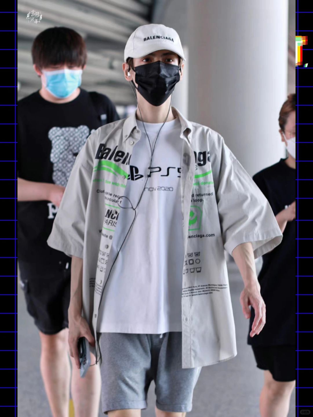 家人们,罗云熙今天的机场私服穿搭来啦!