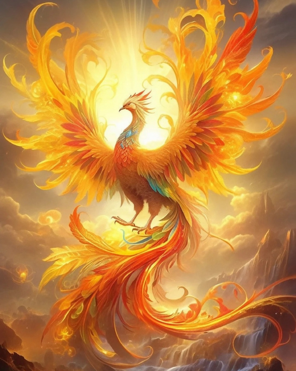 凤凰图片  凤凰,那可不是一般的鸟!