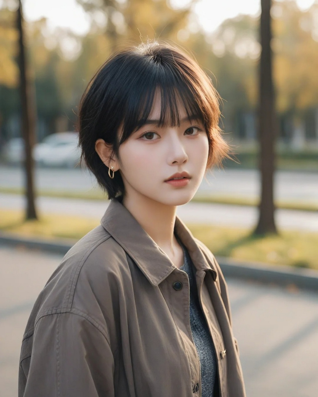 从简约的齐耳短发到俏皮的波波头,从复古的卷发到时尚的碎发,每一种