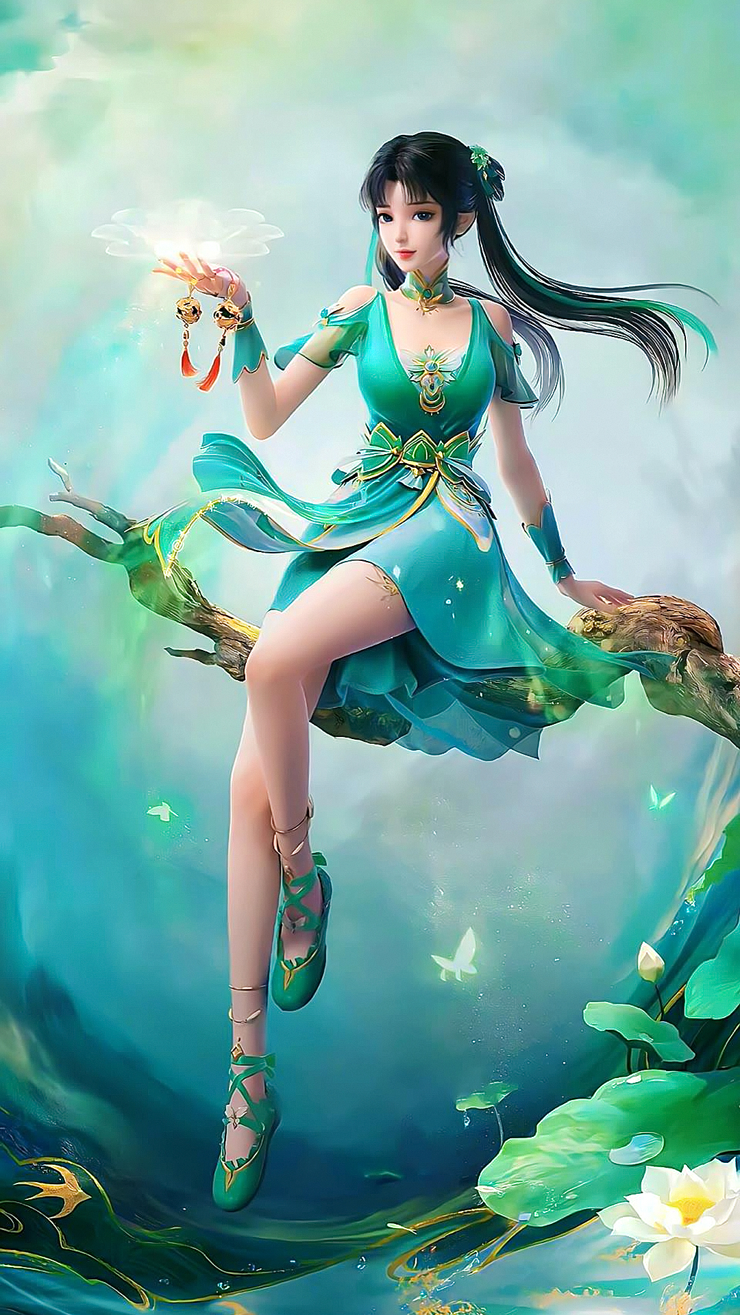 动漫壁纸|《诛仙》国漫女神"碧瑶"高清手机壁纸