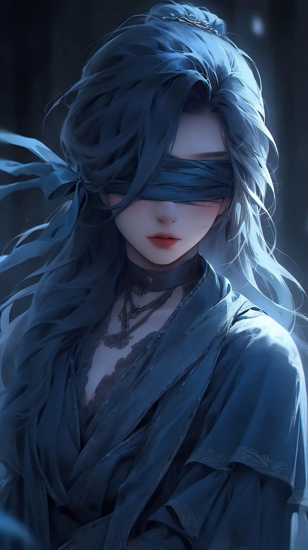 ai系蒙眼少女系列手机