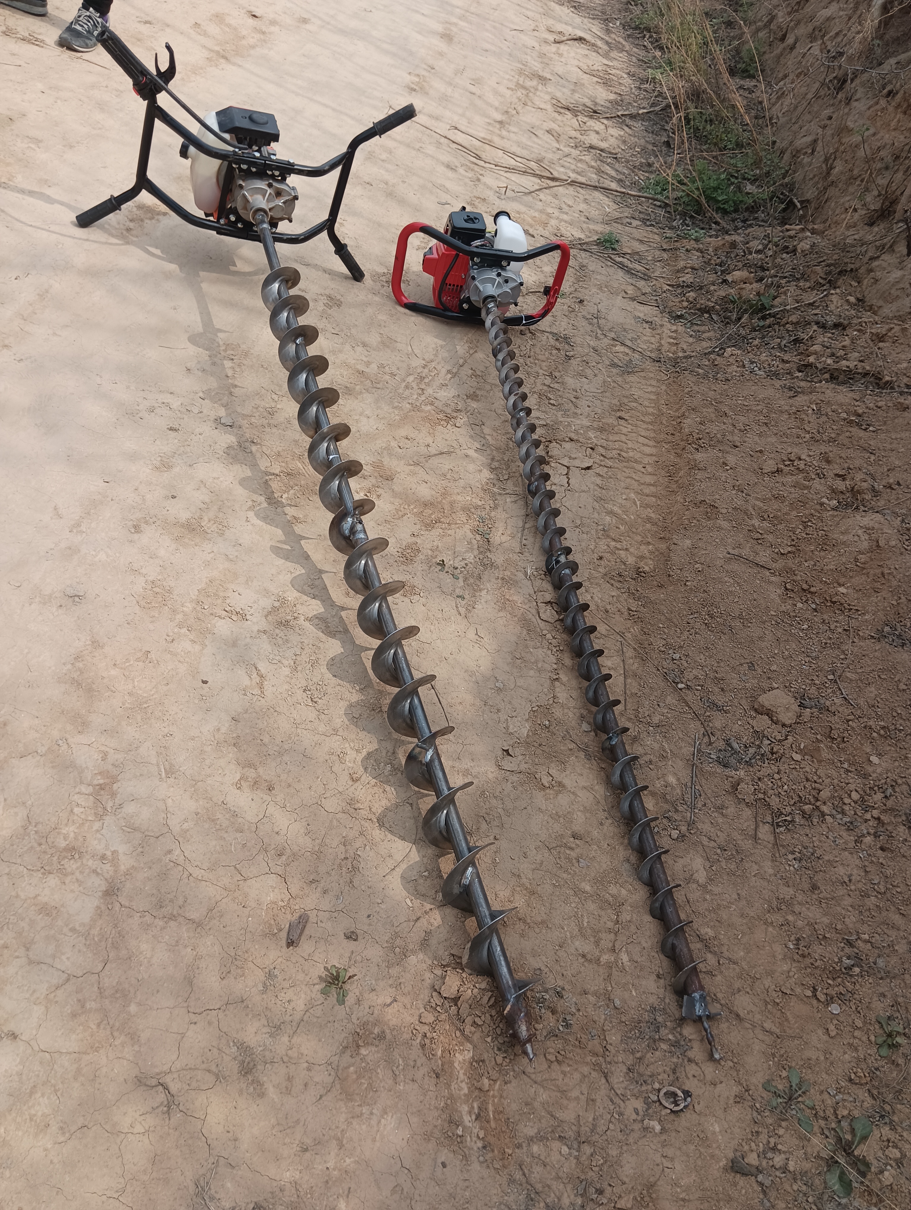 手提式横向钻孔机路下通管道汽油水平钻机 手提式横向钻孔机路下通