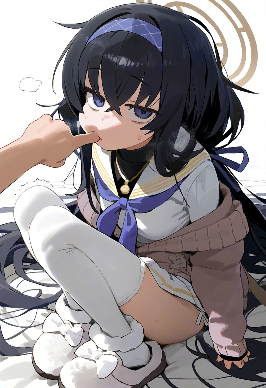 二次元# 小忧咬我的手指啦[不要啊]