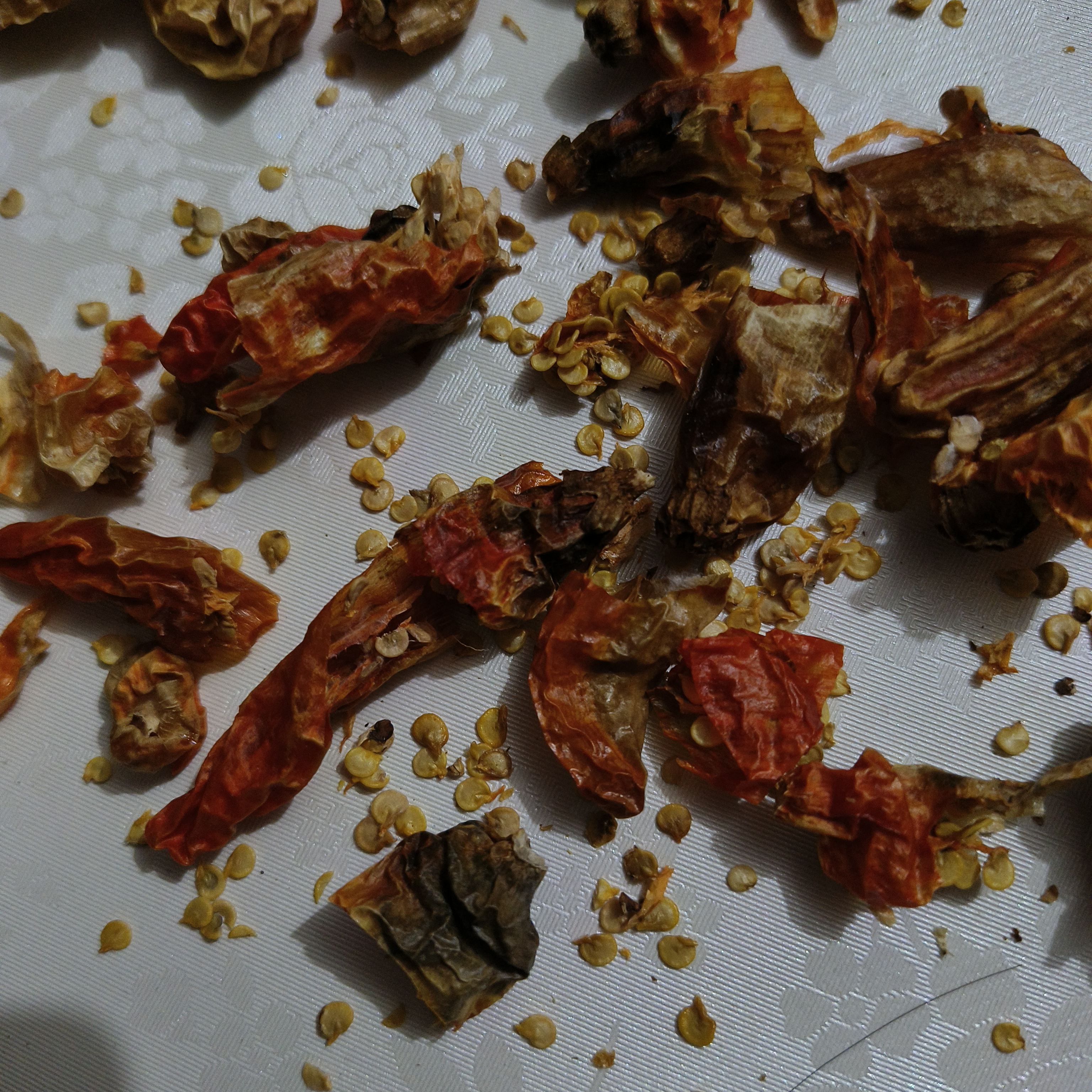 千万别买到了发黑的干辣椒,一定要注意看干辣椒是否发霉了