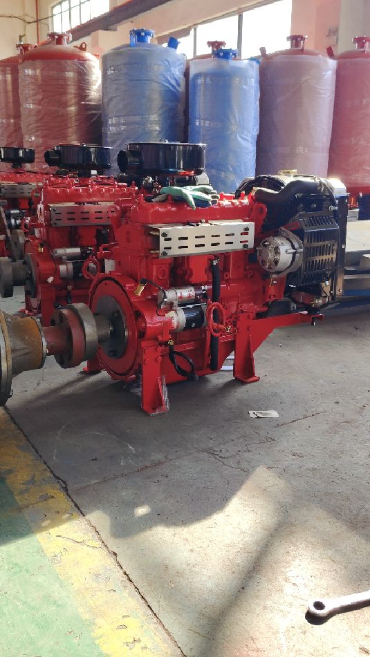 柴油机消防泵厂家生产实拍