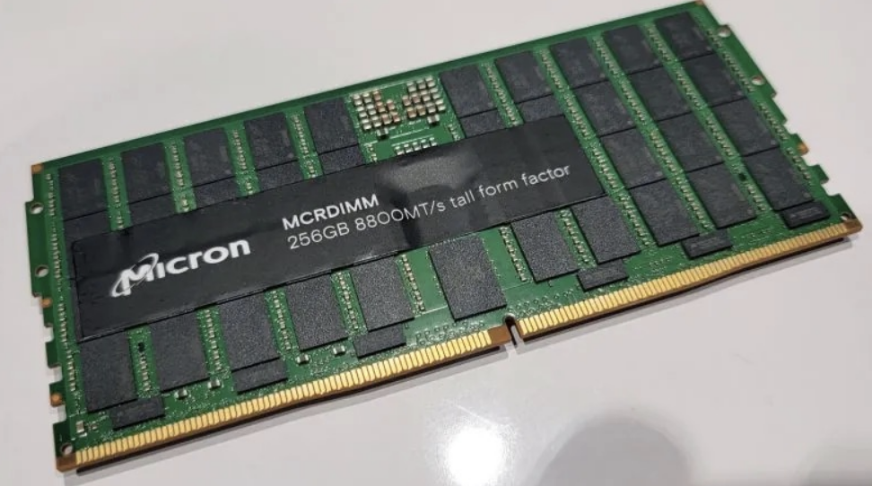 美光发布全球最大容量ddr5内存模块