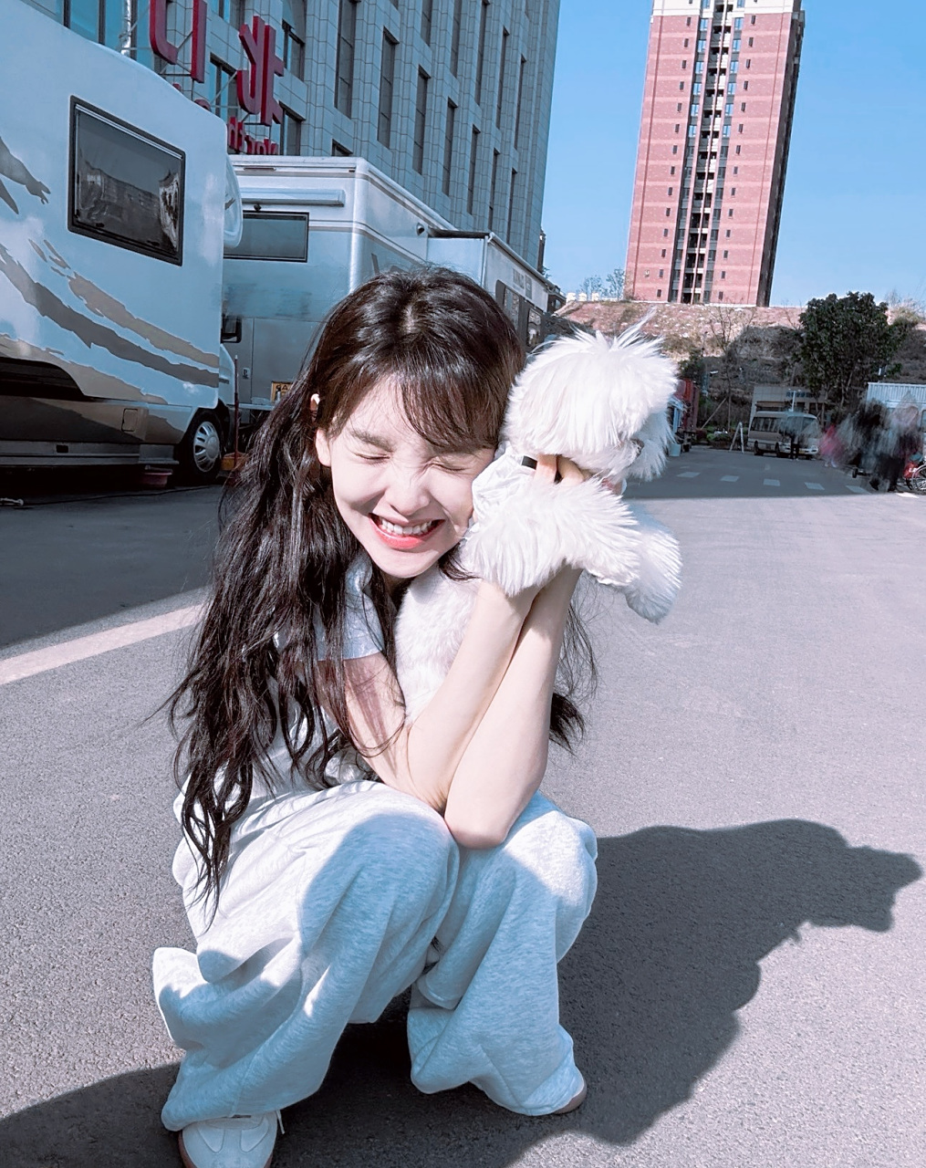 章若楠,喜欢章若楠的笑容,期待她在《难哄》中的表现!