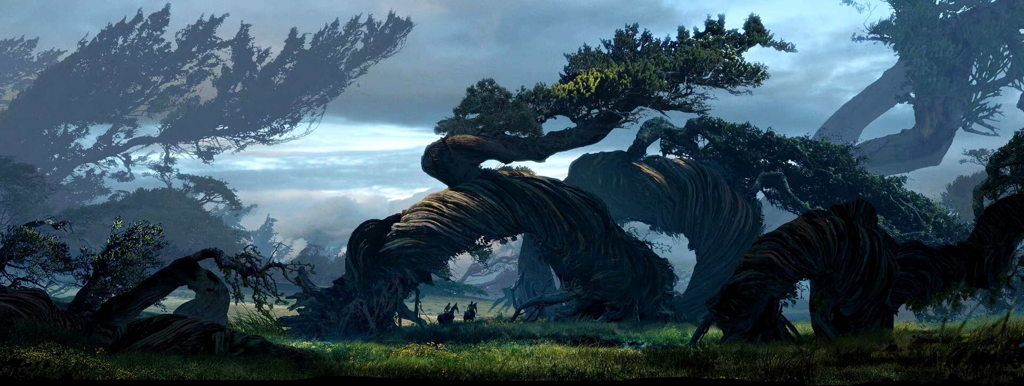 瑞典概念艺术家chris whelan场景绘画作品欣赏,描绘了未来世界的风景