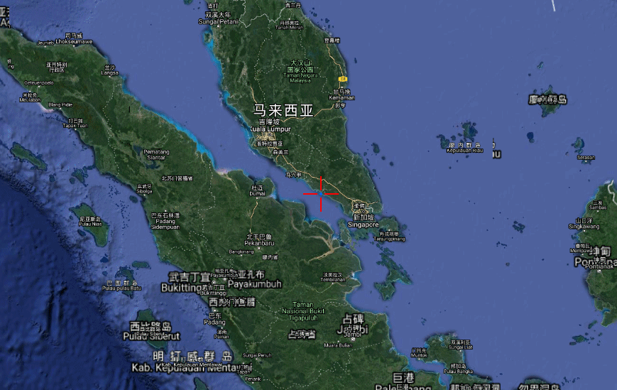 其向北隔柔佛海峡与马来西亚为邻,南与印度尼西亚据新加坡海峡为望