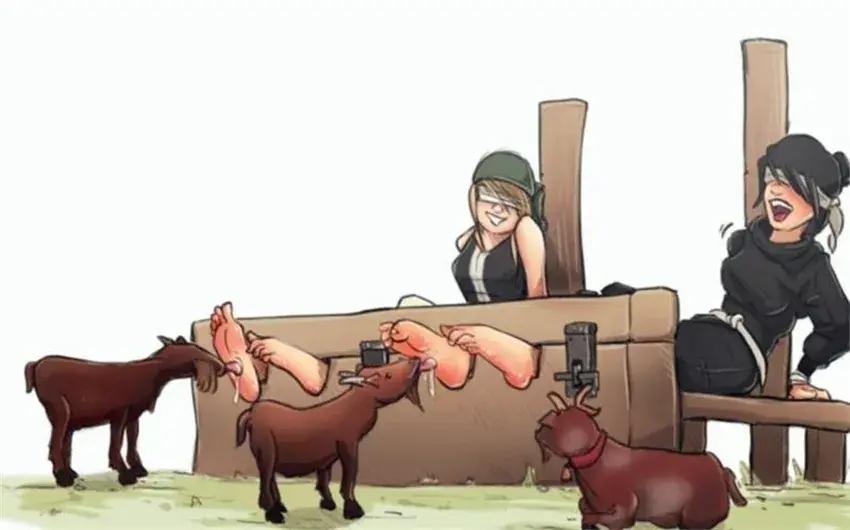 古代的温柔刑罚用动物的器官行刑让人在欢声笑语中死去