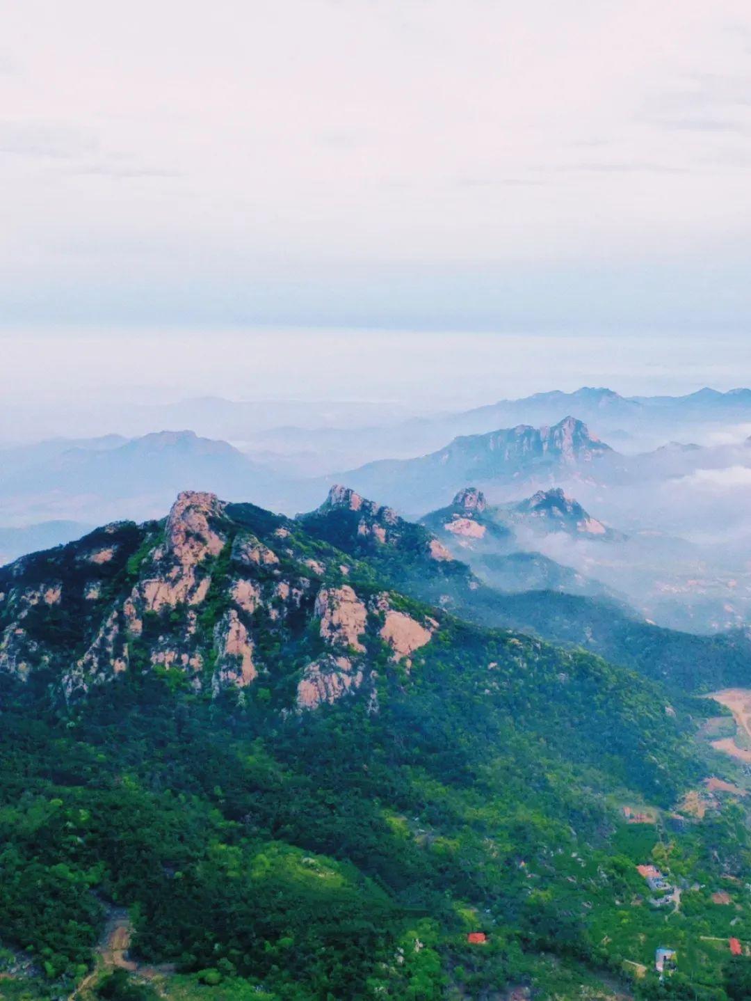 海上仙山之祖开山啦云海花海氧吧难怪秦皇去了都沉醉