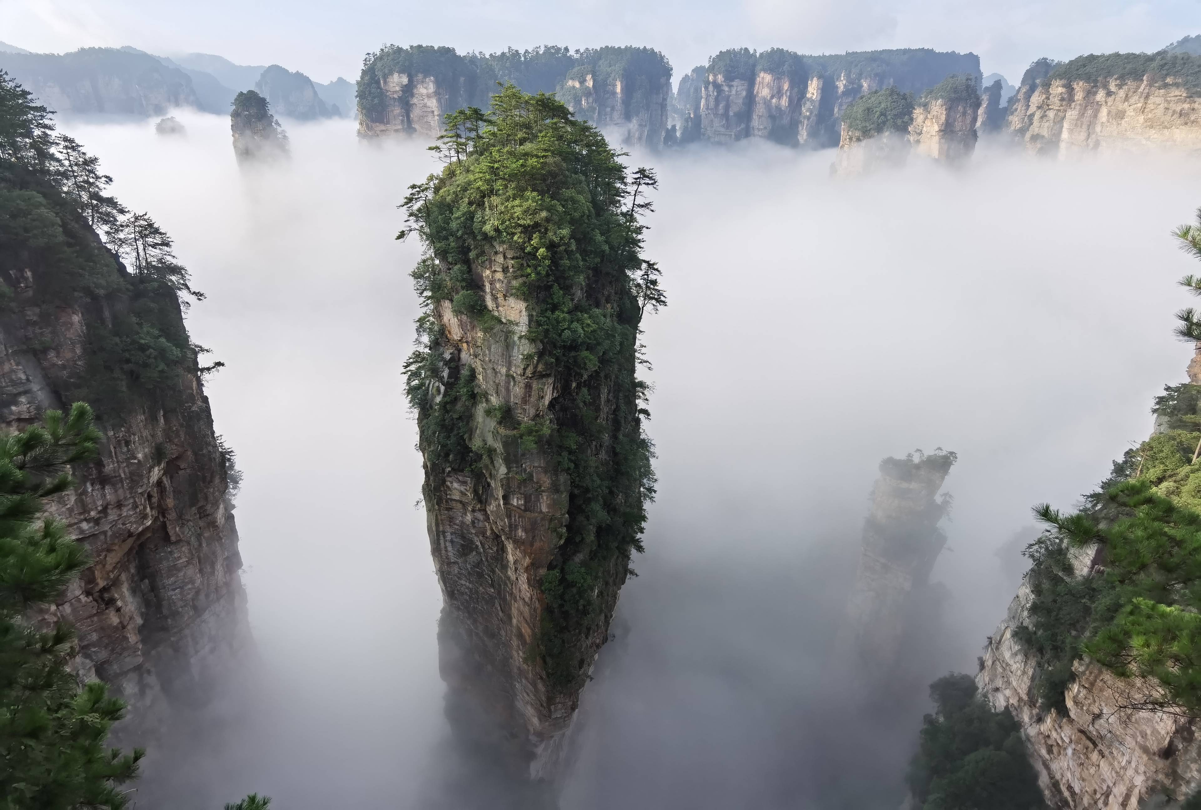 张家界磁悬浮图片