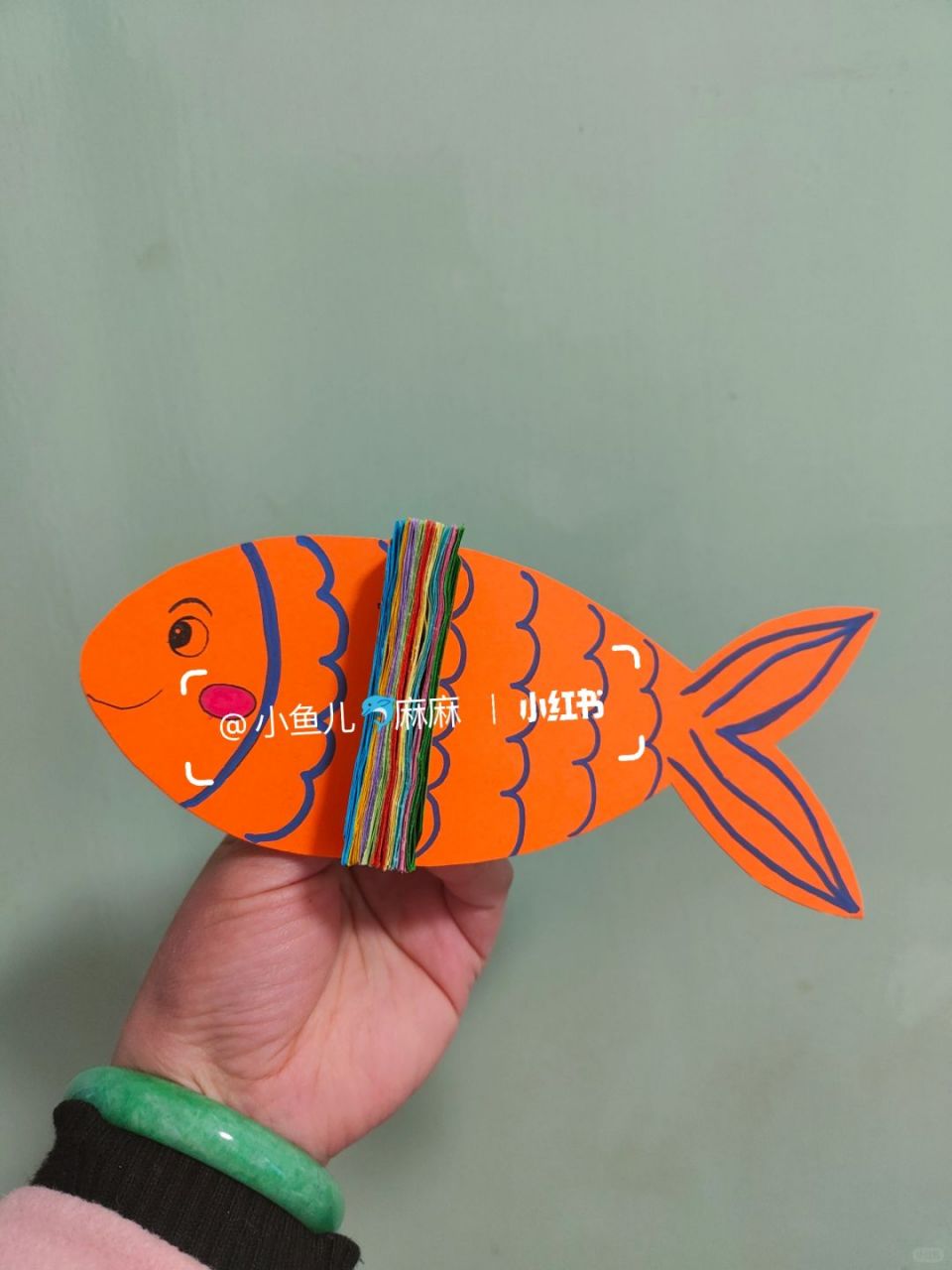 这个手工拉花不仅好看,而且制作起来非常