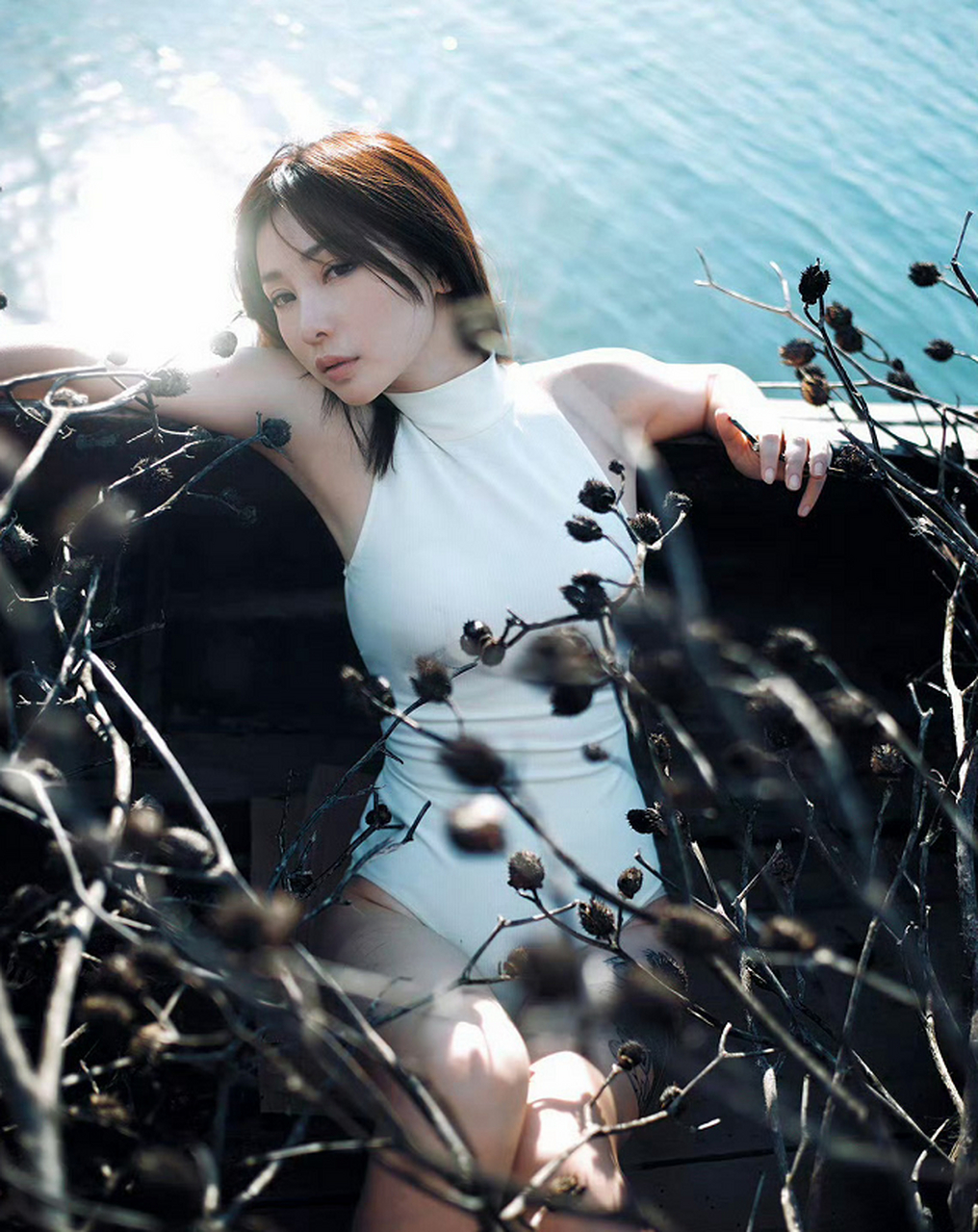 柳岩的《男人装》美照!