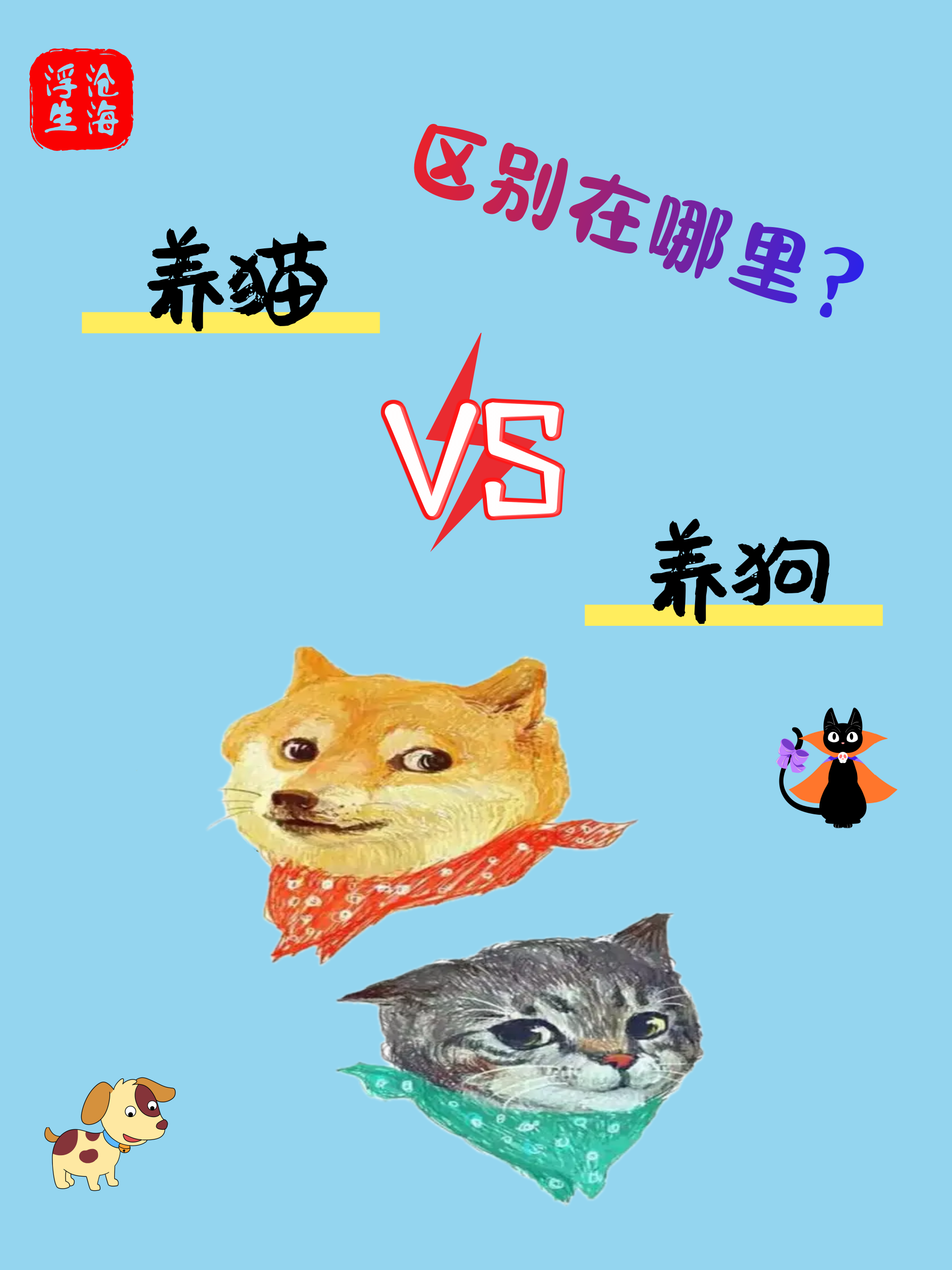 猫为什么怕狗