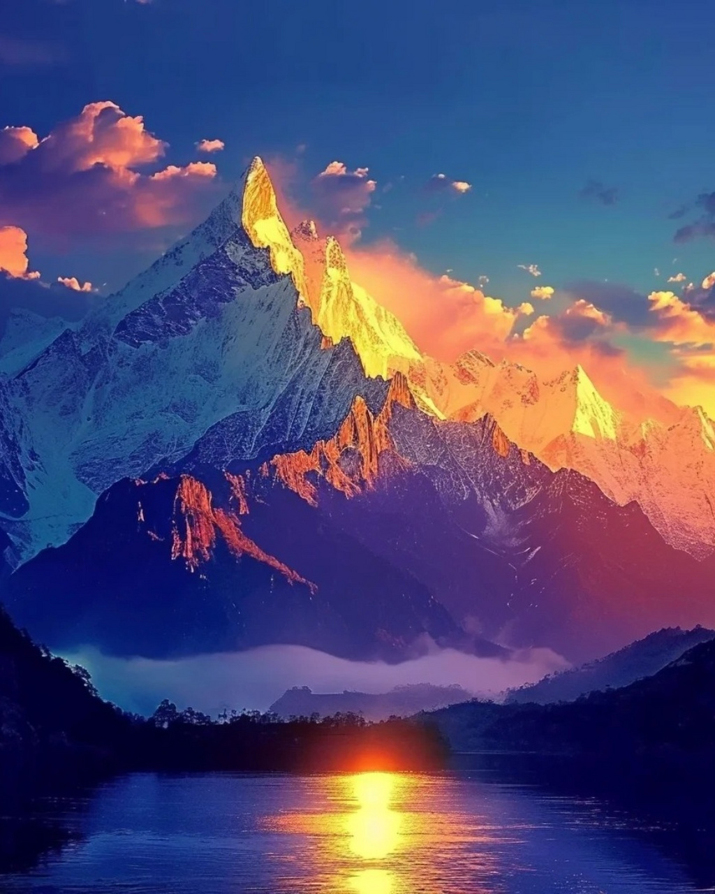 带来财运的大山图片  0969♂15大山,巍峨壮观,蕴藏着无尽的财富